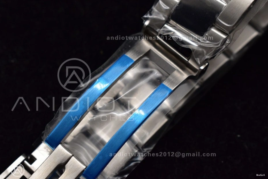 Dial Bracelet on 1:1 TF A2824 44 SS Edition White SuperOcean Blue Automatic Best 0130
